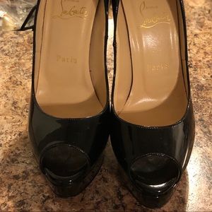 Authentic Christian Louboutin heels size 7.5